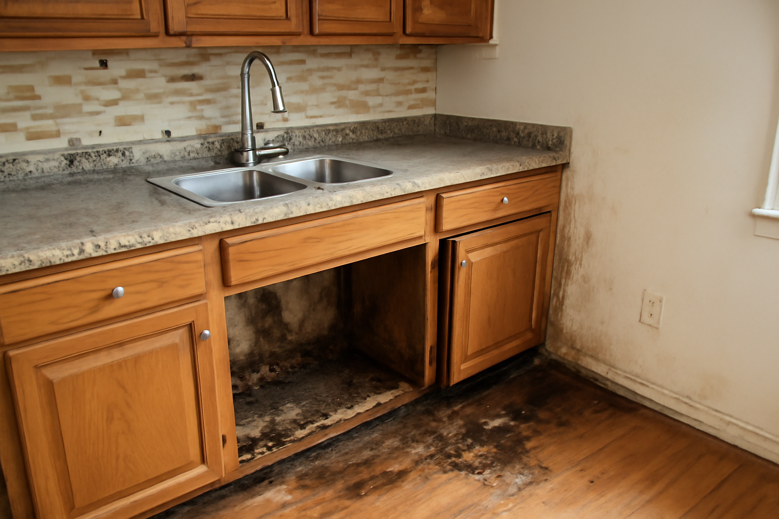 Kitchen Water Damage Restoration in Dalworthington Gardens, TX