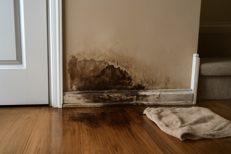 Pinhole Leak Water Removal