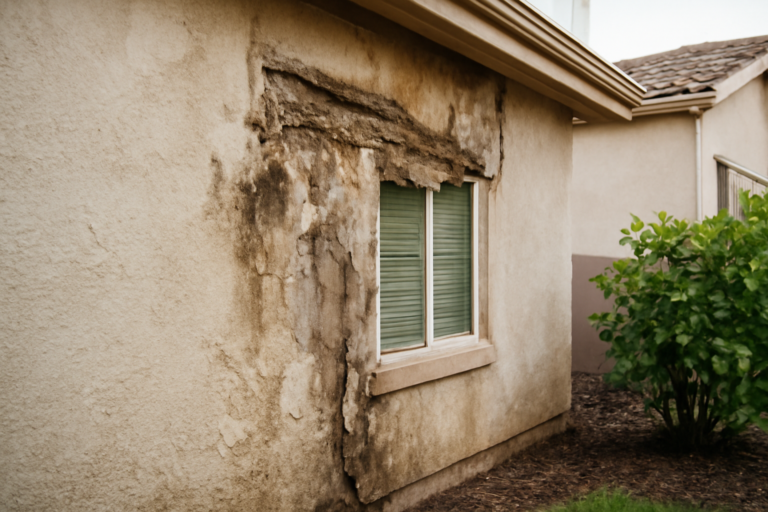 Stucco Water Damage Repair
